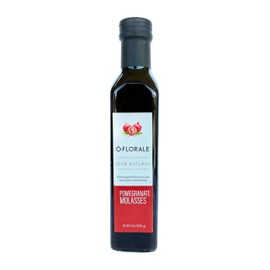 OFLORALE Pomegranate Molasses, 12.35 oz, 100% Natural, No Added Sugar, for Glazing, Dressings and Marinades
