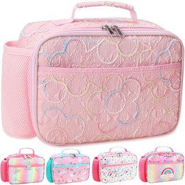 RHCPFOVR Kids Lunch Bag - Insulated Lunch Box for Boys Girls,Washable Lunch Bag and Reusable Toddler Leak-proof Lunchbox for School and Daycare