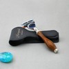 Wooden Razor for Men with 5 Edges Compatible Men's Razor