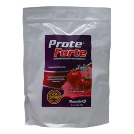 Prote Forte Polvo Sabor Fresa Bolsa 400 G, Fresa