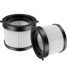 2 Pack DCV501HB Filters for DEWALT 20V Cordless Handheld Vacuums - Filter, Washable and Reusable, Compatible with Part # DCV5011H