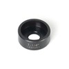 ZUVER 1-1/4" (43mm) Conduit Punch and Die Black Oxide Finish,