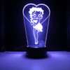 Miss Boop LED Lamp Color Changing USB Night Light and