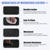 X AUTOHAUX Car Center Console Lid Armrest Seat Box Cover