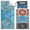 Beach Towel Quick Dry 180x90cm Pool Towels with Travel Bag,Oversized