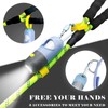 YUCHIYA Dog Poop Bags Holder with LED Flashlight, Sky Blue,