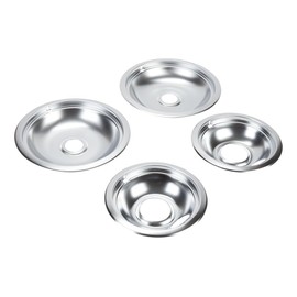 Whirlpool W10278125 Drip Pan Kit, Chrome