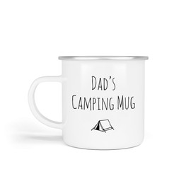 Anonymous Gifting Camping Enamel Mugs, One Size - Dad - Camping Gift for Dad, Mum, Grandpa, Grandad Birthday Christmas Father's Day