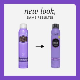 HASK Biotin Boost Thickening Dry Shampoo – Absorbs Oil, Adds Volume & Lift, Strengthens Strands, No Sulfates or Parabens, Cruelty-Free – 8.1oz