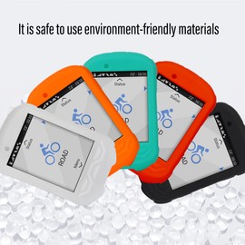Chooee 4D Silicone Protective Cover case for Garmin Edge 530 with Screen Protector Transparent