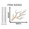 Unfinished Wood Tree Branch Shape Fall Winter Craft up to