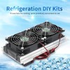 12V Compact Refrigeration Cooling Systems Air Conditioning Systems with Miniature,Thermoelectric