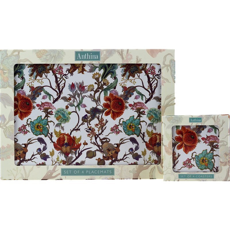 BWG Anthina Table Placemats And Coasters (Set of 4)