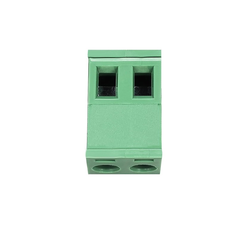 Willwewon 20pcs 2Pin 5.08mm Spacing Pluggable PCB Angle Screw Connector