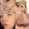 QWALIT Nose Ring Piercing Kit - Self Piercing at Home