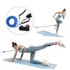 Mipcase 1 Set Professional Resistance Bands with Ankle Straps Portable