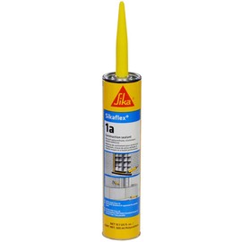 Sikaflex 1a Kit - One Component, Flexible, Non Sag, Polyurethane Concrete and Masonry Sealant for Vertical and Horizontal Surfaces, Sikaflex 1a 10 oz (White, Pack of 12)
