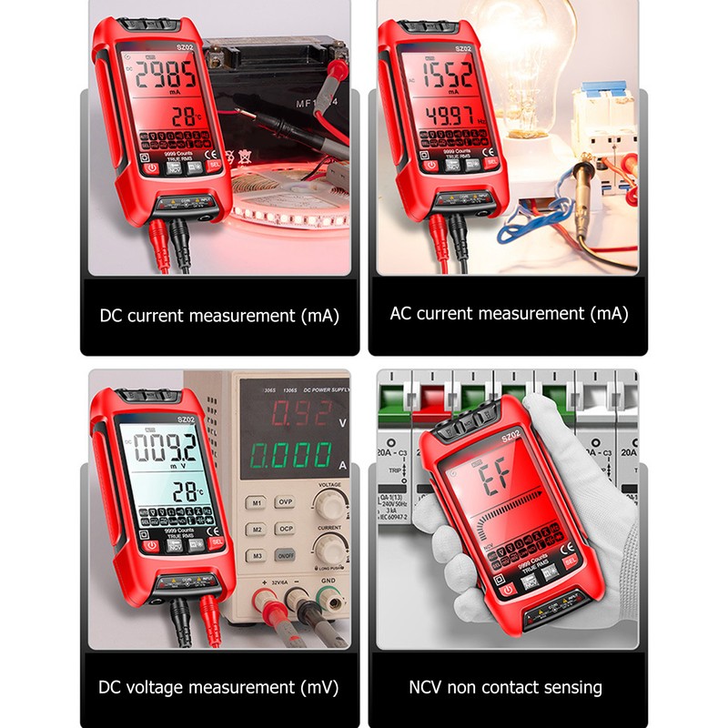 Digital Multimeter Kit Intelligent Large Screen High Accuracy Automatic Fire