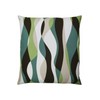Gold Cushion Cover Cotton Print Made in Japan (55x59, Wave
