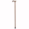 PCP Solid Beach Wood Cane, Derby Handle, Walking Aid with