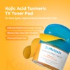 Dr.melaxin Tx Kojic Acid Turmeric Toner Pads with Tranexamic Brightening