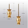 Hanging Lantern, Aluminum Natsume Shape, Small, LED Lighting Fixture Set,