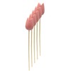 Wooden Tulip Decorative Stake 4 x 36 cm Pink Pack