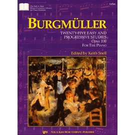 GP385 - Twenty Five Easy and Progressive Studies Opus 100 - Burgmuller