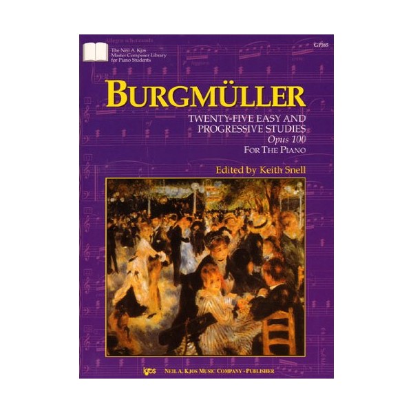 GP385 - Twenty Five Easy and Progressive Studies Opus 100