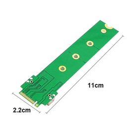 NFHK PCI Express PCI-E 4X M.2 NGFF M-Key to 2013 2014 2015 Apple MacBook SSD Convert Card for A1493 A1502 A1465 A1466