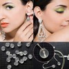 OwlkOrmy 102pcs Comfort Impenetrable Soft Safety Earring Backs TPE Medical