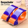 J.H. Company 2 Pz Despachador Cinta Canela Adhesiva Cortador Diurex