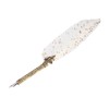 Feather Pen Set with 10 Interchangeable Nib Fire Lacquer Wax
