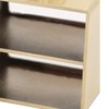Tooth Box Metal Cute BearShape Storage Case with 2 Drawers