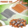 400Pcs Roof Tiles Building Set Miniature Tiles Mini Shingles Tile