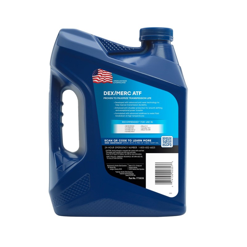Valvoline DEX/MERC (ATF) Automatic Transmission Fluid 1 GA
