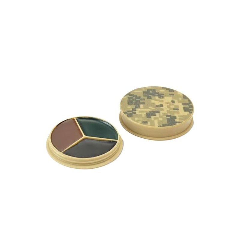 HME Camo Face Paint Kit with Mirror - Long-Lasting Non-Glare