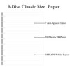 9-Disc Discbound Lined Refill Paper, Classic Size Pre-punched Happy Planners