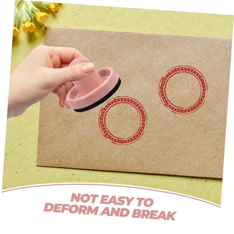 jojofuny Handmade Seal Stamp Block Pressing Tool for Cardmaking Scrapbooking