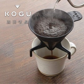 KOGU 42987 Tsubamesanjo Coffee Dripper Filterless [Made in Japan] Resin, For 1 to 4 Cups, No Filter Required, Washable, Eco Friendly, Outdoor
