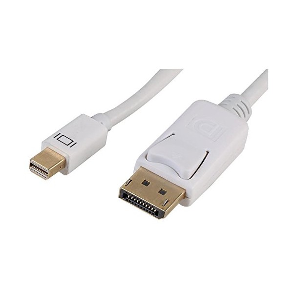Kabel DP Stecker auf Mini DP Stecker, 2 m, Audio-