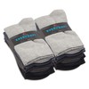 Footstar Men's Cotton Socks (10 Pairs) Hand Linked Flat Toe