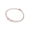 Elli Women's 925 Sterling Silver Gold Plated Genuine Jewellery Wristwear