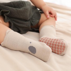 outfit spring Non-Slip Socks Baby, Non-Slip ABS Socks Children, Newborn Cotton Stopper Socks Non-Slip Socks Crawling Socks for Birth Girls Boys Gift 0-5 Years, normal 5pair g, 0 - 12 months