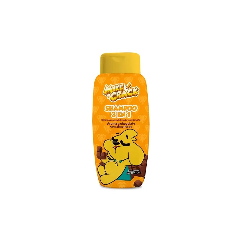Shampoo 3 en 1 Mikecrack 300 ml