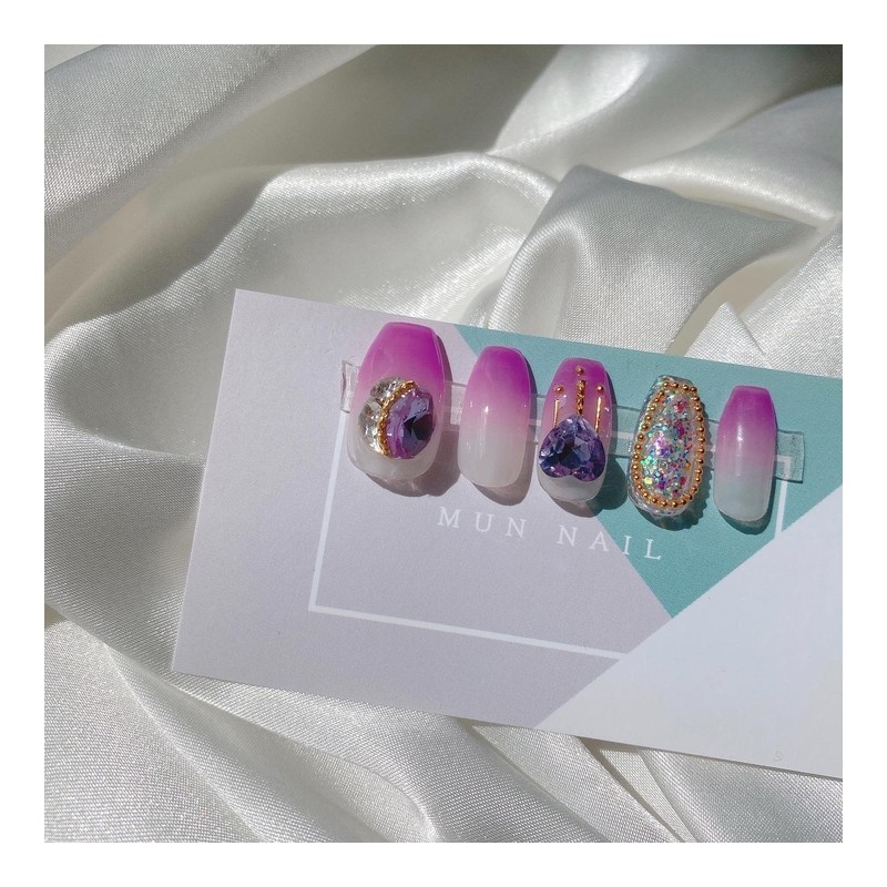 MunNail Purple Princess - Ballerina / MunNail 퍼플공주 - 발레리나