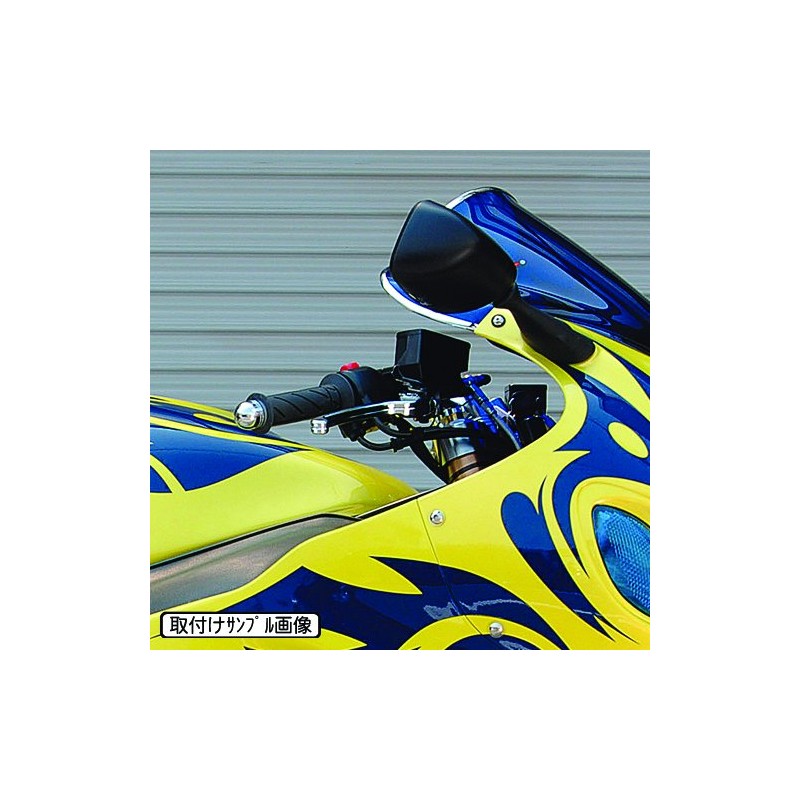 POSH 031173-14 Motorcycle Goods Handlebar End Universal Plain Big Type