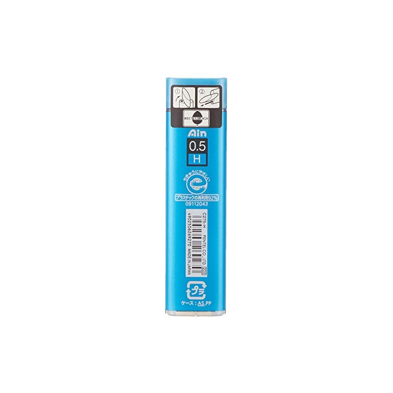 Pentel Ain STEIN C275 Feinmine, 40 Minen je Dose, 0.5