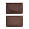 Ocadux Cofee Leather Business Card Holder Case for Men or