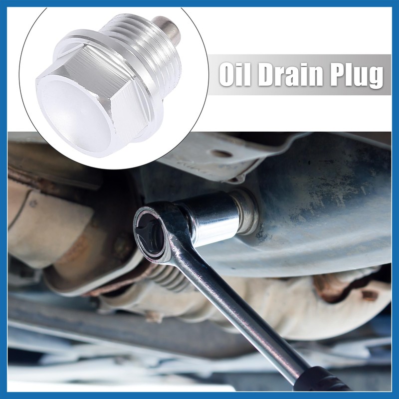 A ABSOPRO 1 Set M18 x 1.5 Magnetic Oil Drain